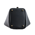 Hermes Picotin 18 Black Clamence Gold Hardware - Bottom