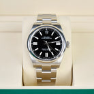 InBox-RolexOyster Perpetual 41 Black Dial 134300 - Serial Remove