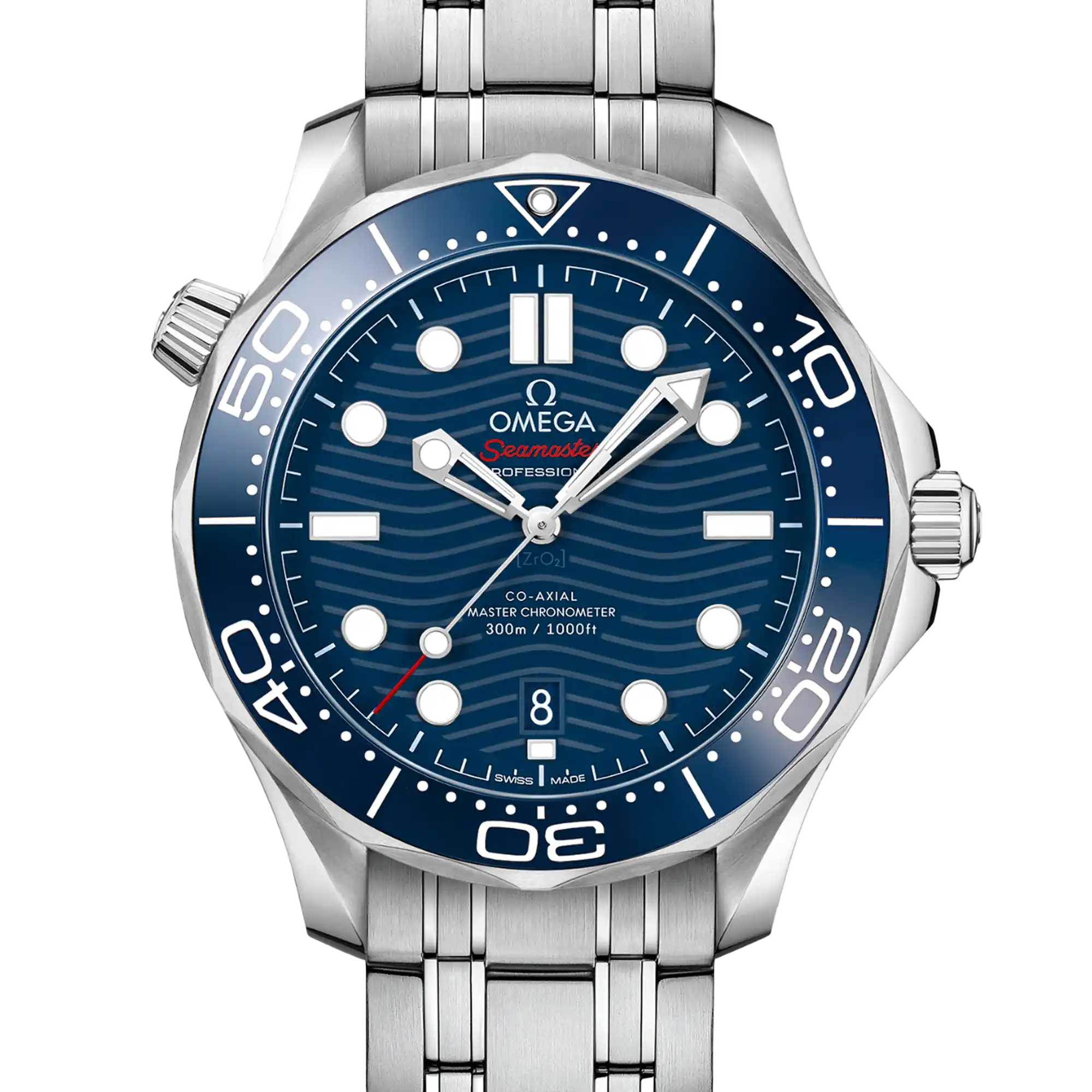 Omega Seamaster Co‑Axial Master Chronometer Blue Dial