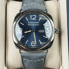 Panerai Radiomir Blue Dial Blue Gray Strap PAM01383 - Front