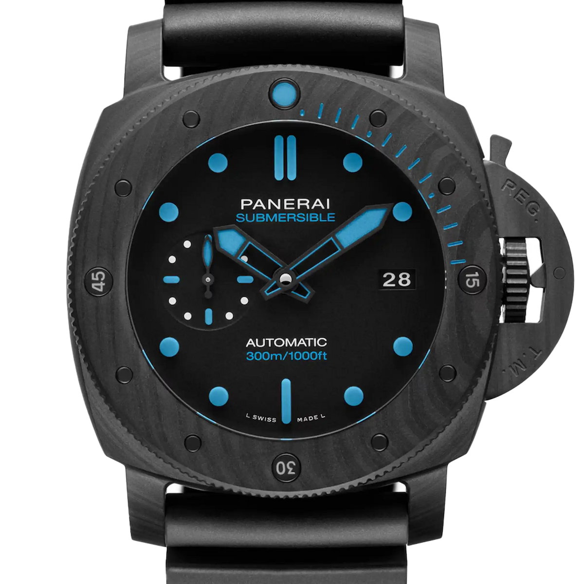 Panerai Submersible Carbotech Black Dial 47mm PAM01616