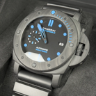 Panerai Submersible Carbotech Black Dial 47mm PAM01616 - Right