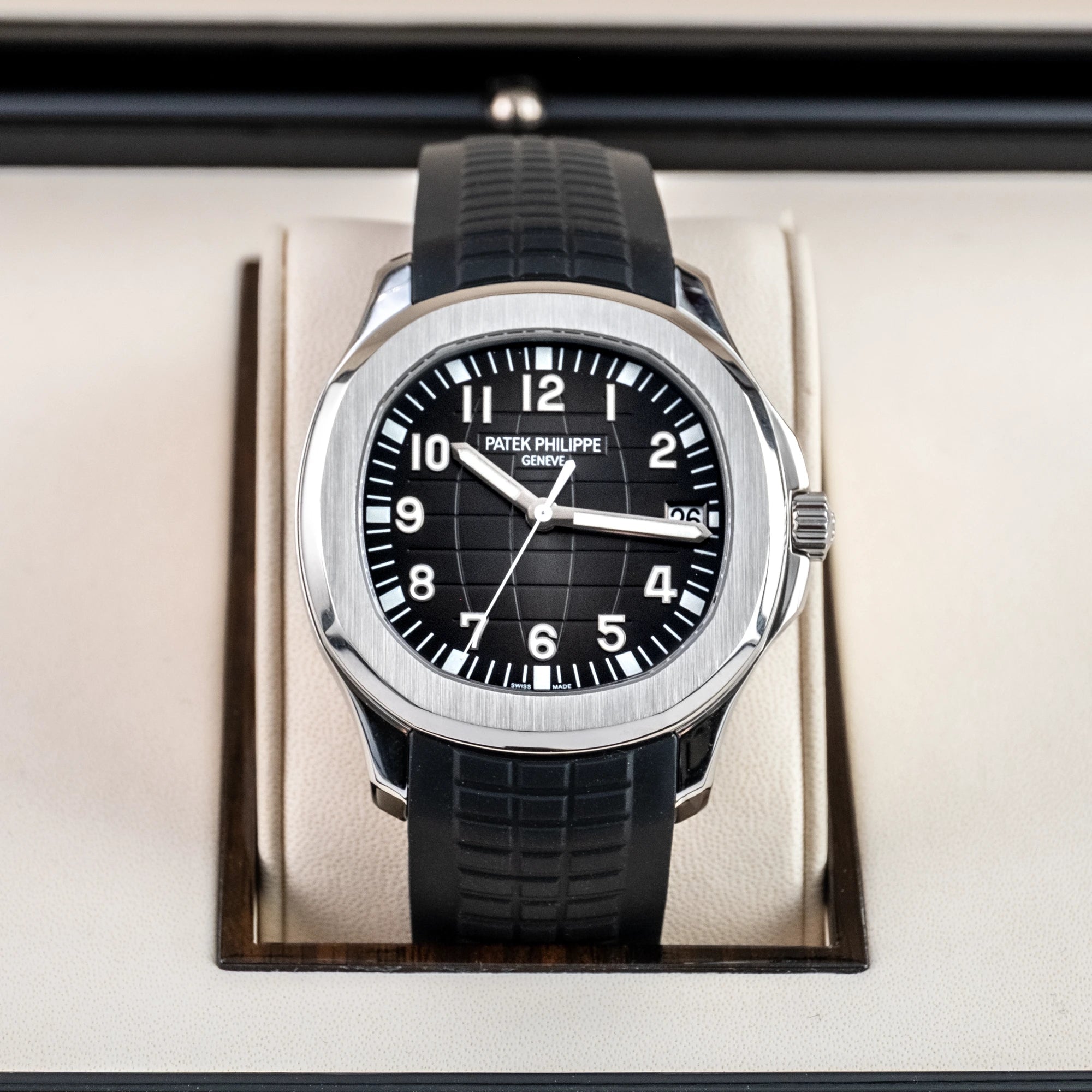 Patek Philippe Aquanaut Black Dial 5167A- In box