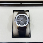 Patek Philippe Aquanaut Black Dial Travel Time 5164A/001 - Pre-owned - In box