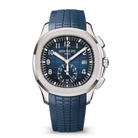Patek Philippe Aquanaut Chronograph White Gold 42.2mm Blue Dial 5968G-001