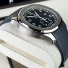 Patek Philippe Aquanaut Chronograph White Gold 42.2mm Blue Dial 5968g-001 - Side 1