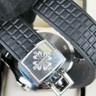 Patek Philippe Aquanaut Luce Black Dial Diamond Bezel 38.8mm Stainless Steel 5267/200A-001 Clasp
