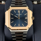 Patek Philippe Cubitus Sunburst Blue Dial 45 Stainless Steel Rose Gold 5821/1A-001 - front
