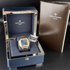 Patek Philippe Cubitus Sunburst Blue Dial 45 Stainless Steel Rose Gold 5821/1A-001 - full set