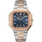 Patek Philippe Cubitus Sunburst Blue Dial 45 Stainless Steel Rose Gold 5821/1AR