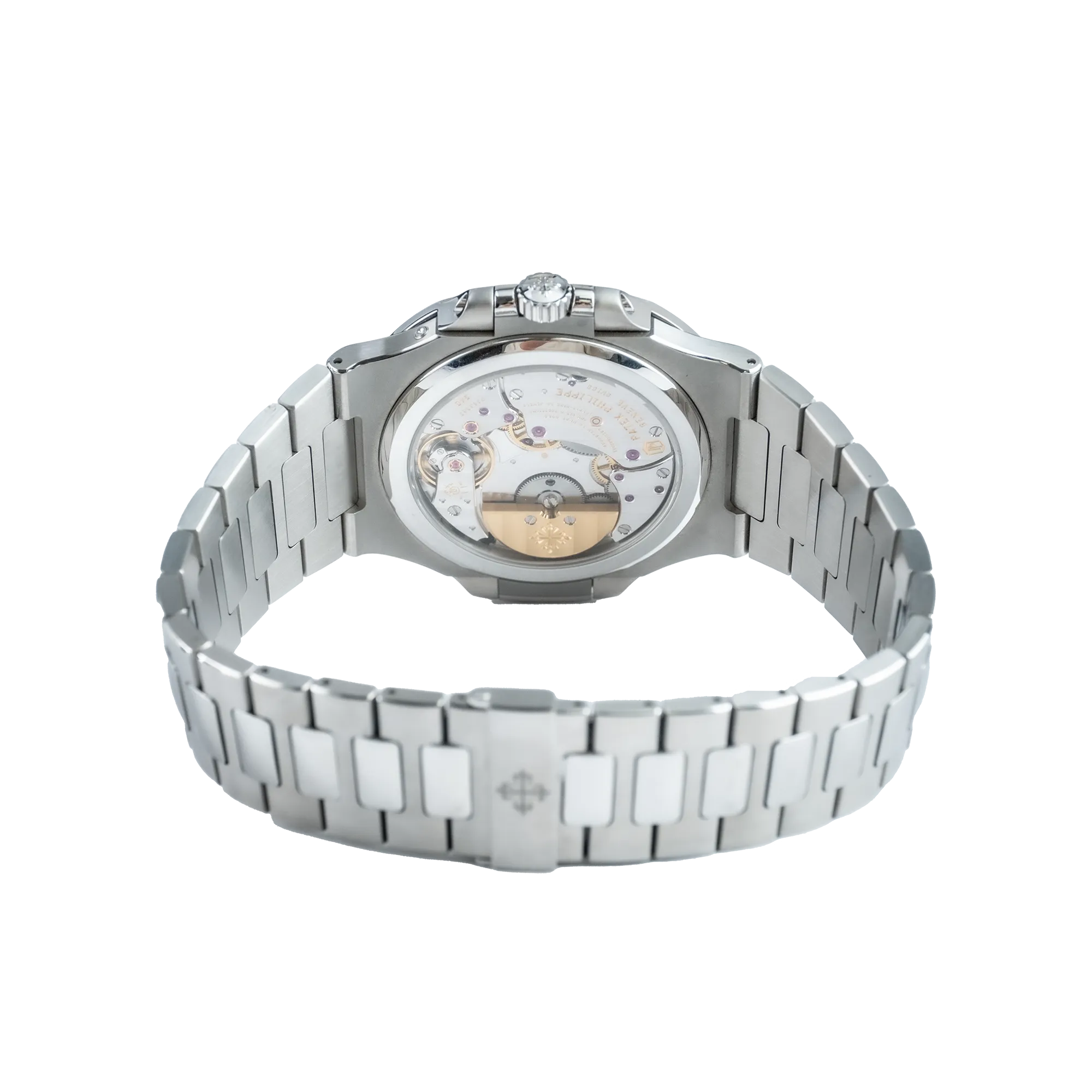 Patek Philippe Nautilus Blue Dial Steel 5712/1A - Pre-owned - Back