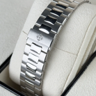 Patek Philippe Nautilus Grey Dial Diamond Bezel Platinum 5711/110P-001 - Pre-Owned - Bracelet 3