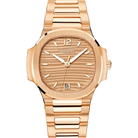 Patek Philippe Nautilus Lady Champagne Dial Rose Gold 35.2mm 7118/1R-010