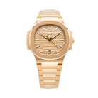 Patek Philippe Nautilus Lady Champagne Dial Rose Gold 35.2mm 7118/1R-010 - Front