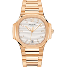 Patek Philippe Nautilus Lady Silvery Opaline Dial Rose Gold 35.2mm 7118/1R-001