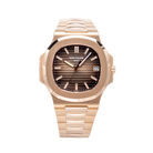 Patek Philippe Nautilus Rose Gold Brown Dial 5711/1R - Pre-owned - Front