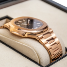 Patek Philippe Nautilus Rose Gold Brown Dial 5711/1R - Pre-owned - Left