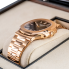 Patek Philippe Nautilus Rose Gold Brown Dial 5711/1R - Pre-owned - Right