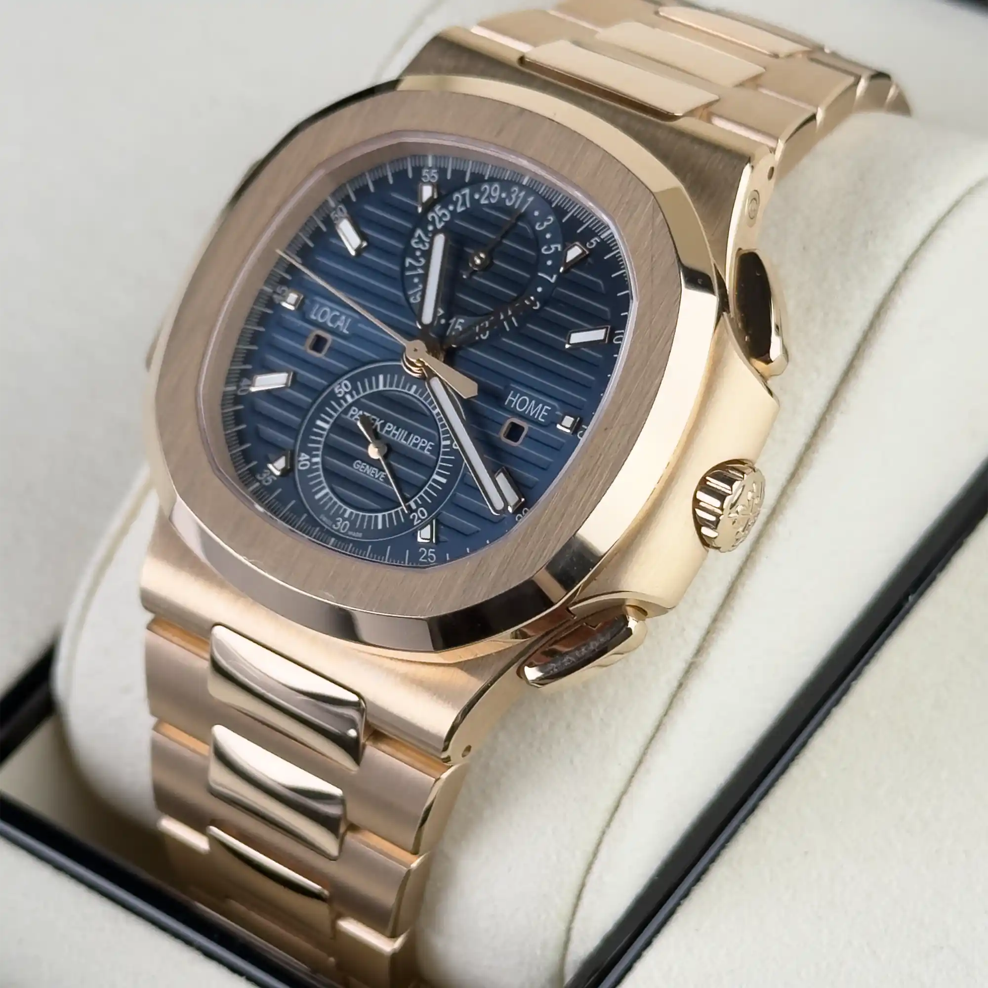 Patek Philippe Nautilus Travel Time Chronograph 5990/1R-001 - Right