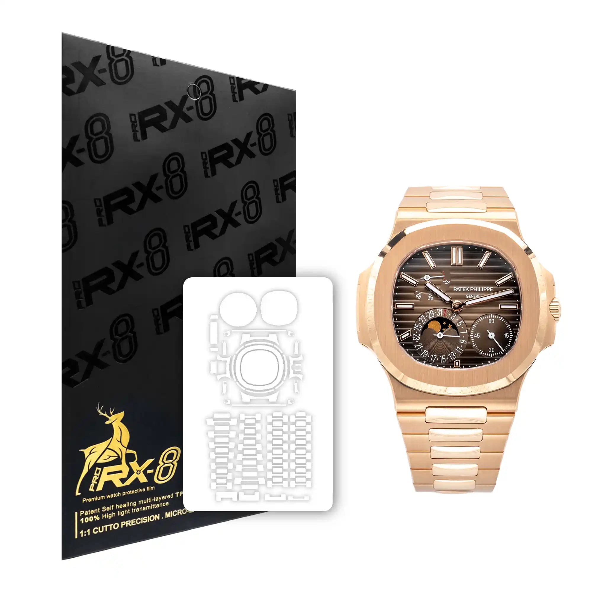 Protective Film Installation for Patek Philippe Nautilus 5712R