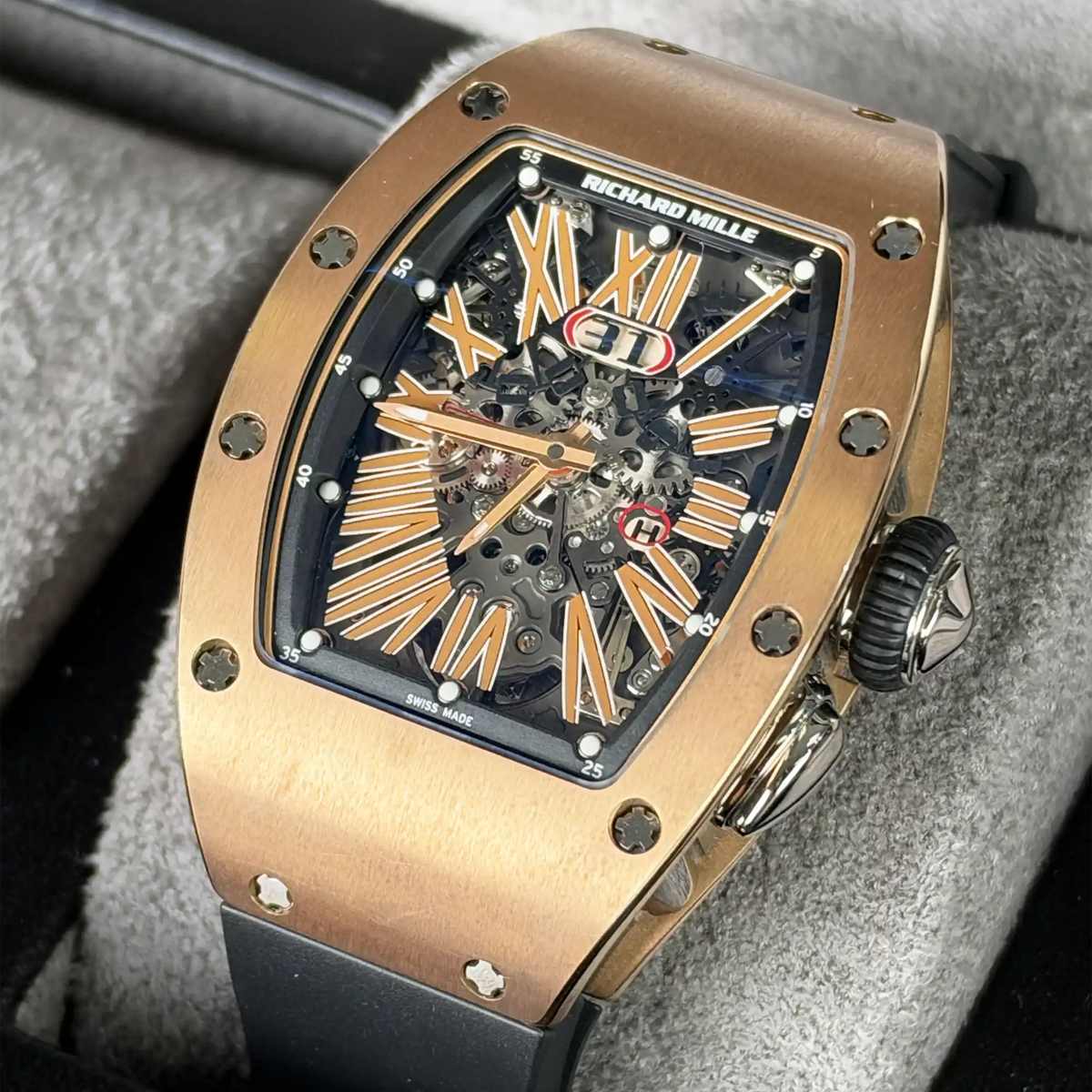 Richard Mille Lady Rose Gold Bezel 34mm RM 037 - 2013 Preowned good - Right