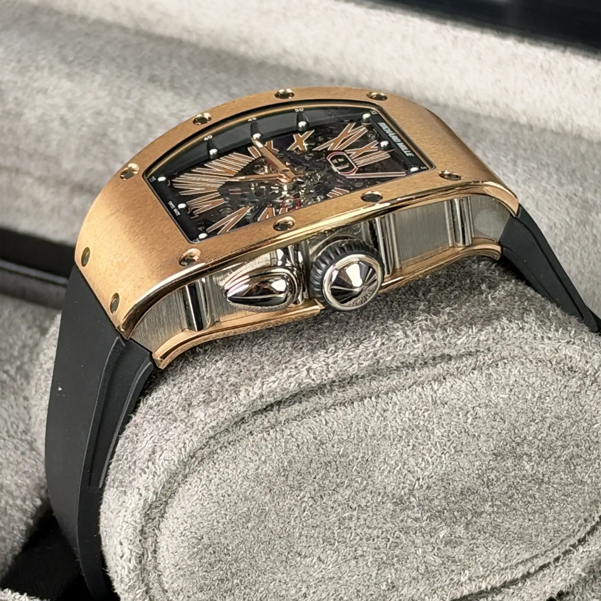 Richard Mille Lady Rose Gold Bezel 34mm RM 037 - 2013 Preowned good - Side 2
