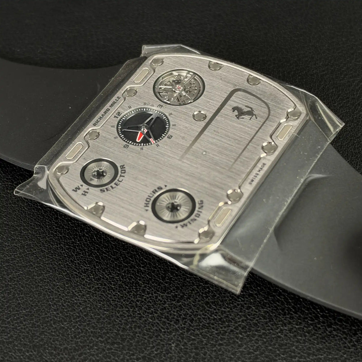 Richard Mille RM UP-01 Ferrari Titanium Silver Dial Ultra-thin Limited Edition of 150 - Side
