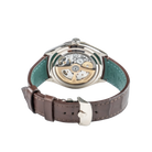 Rolex 1908 White Gold White Dial Brown Alligator Strap 52509 - Back