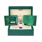 Rolex 1908 White Gold White Dial Brown Alligator Strap 52509 - Full set