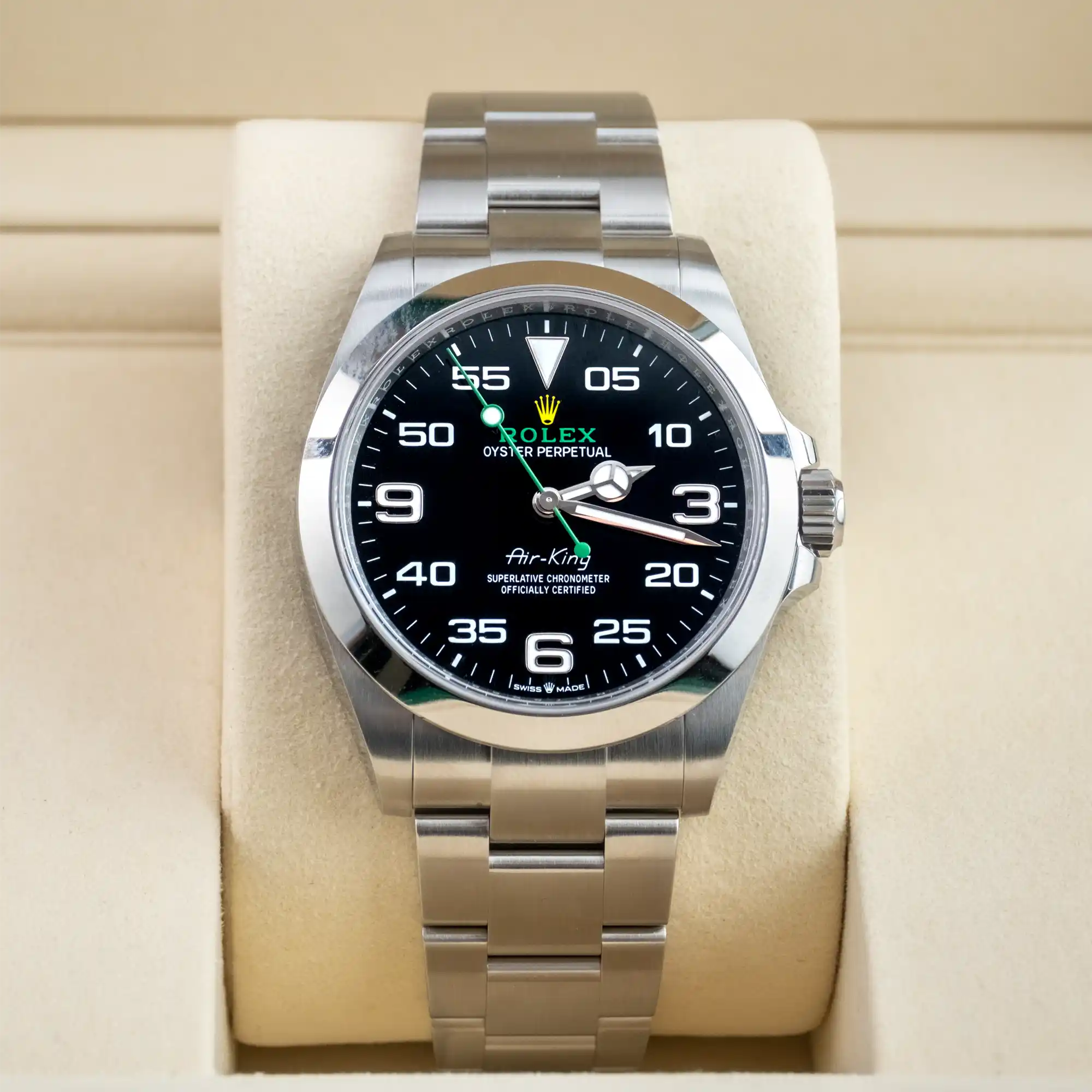 Rolex Air King Black Dial Oyster 126900 - In box