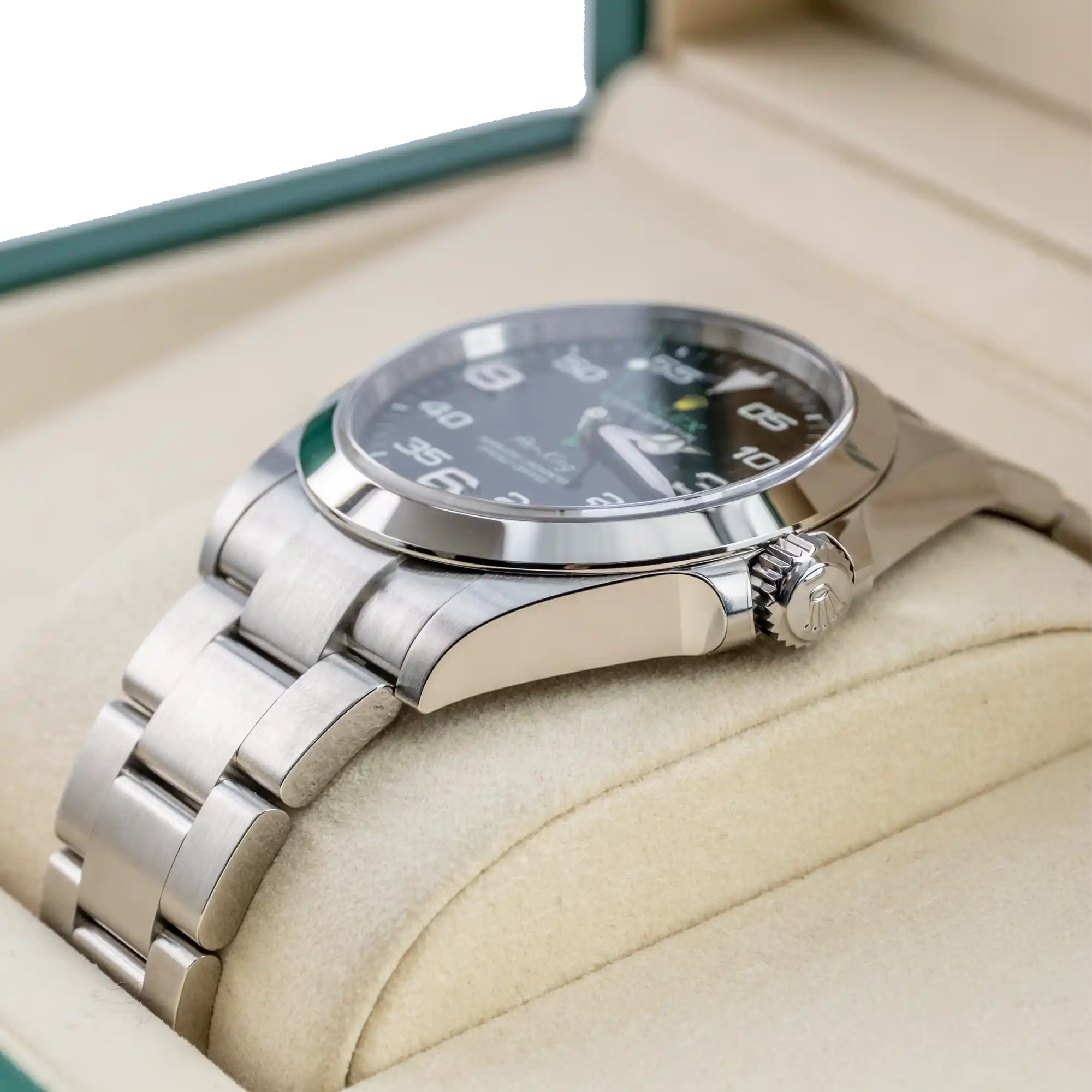 Rolex Air King Black Dial Oyster 126900 - Right