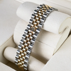 Rolex Datejust 31 Champagne Oystersteel Yellow Gold Jubilee 278273 - Bracelet 3