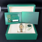 Rolex Datejust 31 Champagne Oystersteel Yellow Gold Jubilee 278273 - Full set