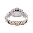 Rolex Datejust 31 Chocolate Roman Diamond Oystersteel Rose Gold Jubilee 278271 - Back