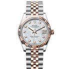 Rolex Datejust 31 Mother Of Pearl Diamond Oystersteel Rose Gold Jubilee 278271