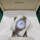 Rolex Datejust 31 Mother of Pearl Diamond Yellow Gold 278383RBR - Top