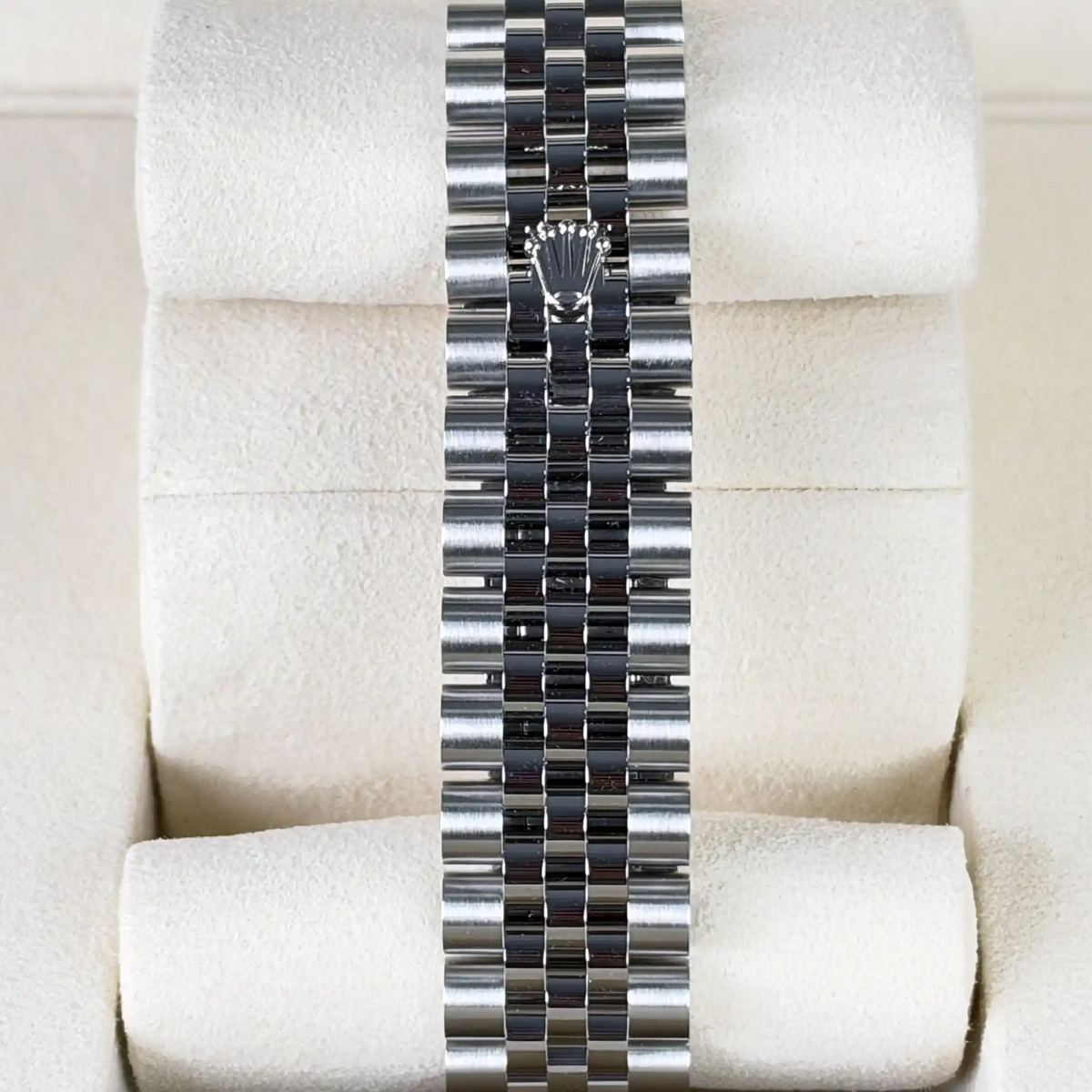 Rolex Datejust 31 Mother of Pearl Diamond hourmarker Oystersteel White Gold Jubilee 278274 - Bracelet 2
