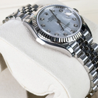 Rolex Datejust 31 Mother of Pearl Diamond hourmarker Oystersteel White Gold Jubilee 278274 - Side 1