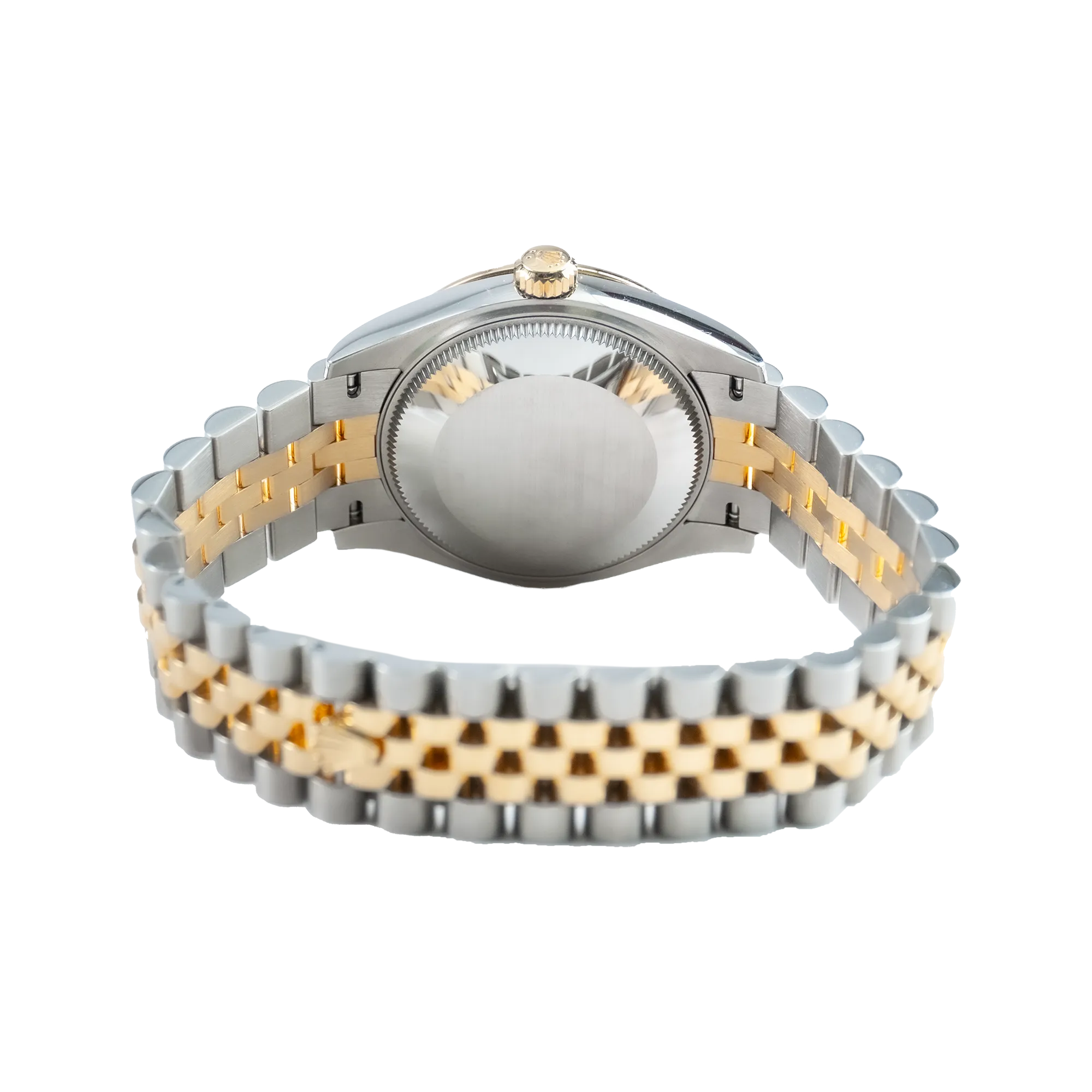 Rolex Datejust 31 Olive Green Diamond Oystersteel Yellow Gold Jubilee 278273 - Back