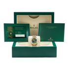 Rolex Datejust 31 Olive Green Diamond Oystersteel Yellow Gold Jubilee 278273 - Full set