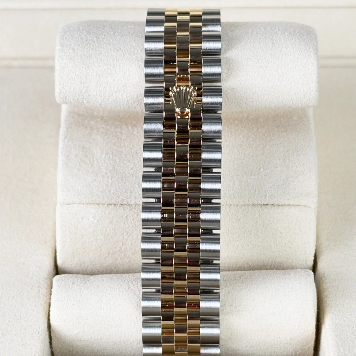 Rolex Datejust 31 Olive Green Roman Diamond Yellow Gold Oystersteel Jubilee 278383RBR - Bracelet