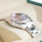 Rolex Datejust 31 Pink Roman Diamond Oystersteel White Gold Oyster 278274 - Left