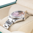 Rolex Datejust 31 Pink Roman Diamond Oystersteel White Gold Oyster 278274 - Right