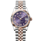 Rolex Datejust 31 Purple Roman Diamond Oystersteel Rose Gold Jubilee 278271