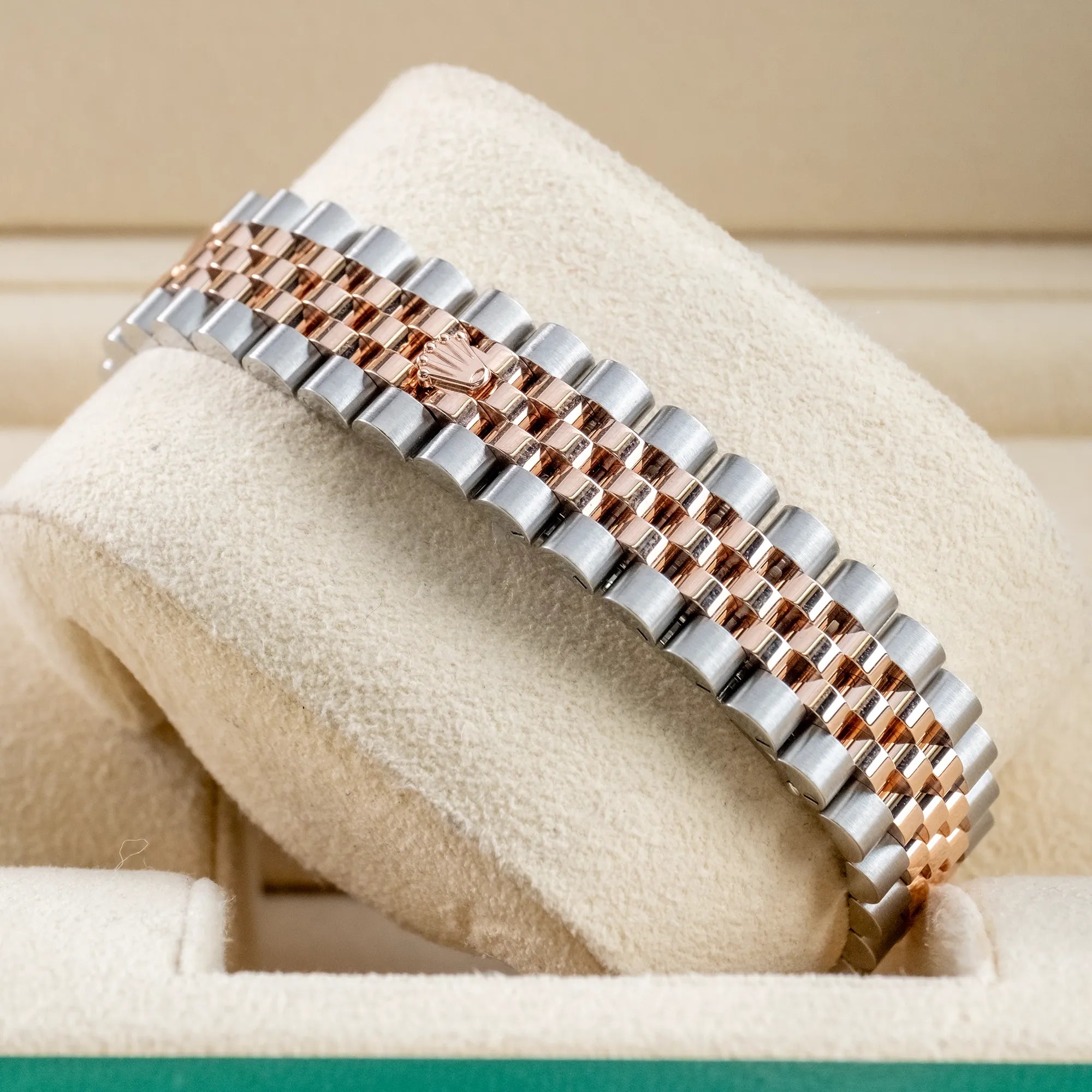Rolex Datejust 31 Purple Roman Diamond Oystersteel Rose Gold Jubilee 278271 - Bracelet