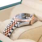 Rolex Datejust 31 Purple Roman Diamond Oystersteel Rose Gold Jubilee 278271 - Right