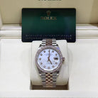 Rolex Datejust 36 Mother Of Pearl Diamond Oystersteel Rose Gold Jubilee 126281RBR - Front