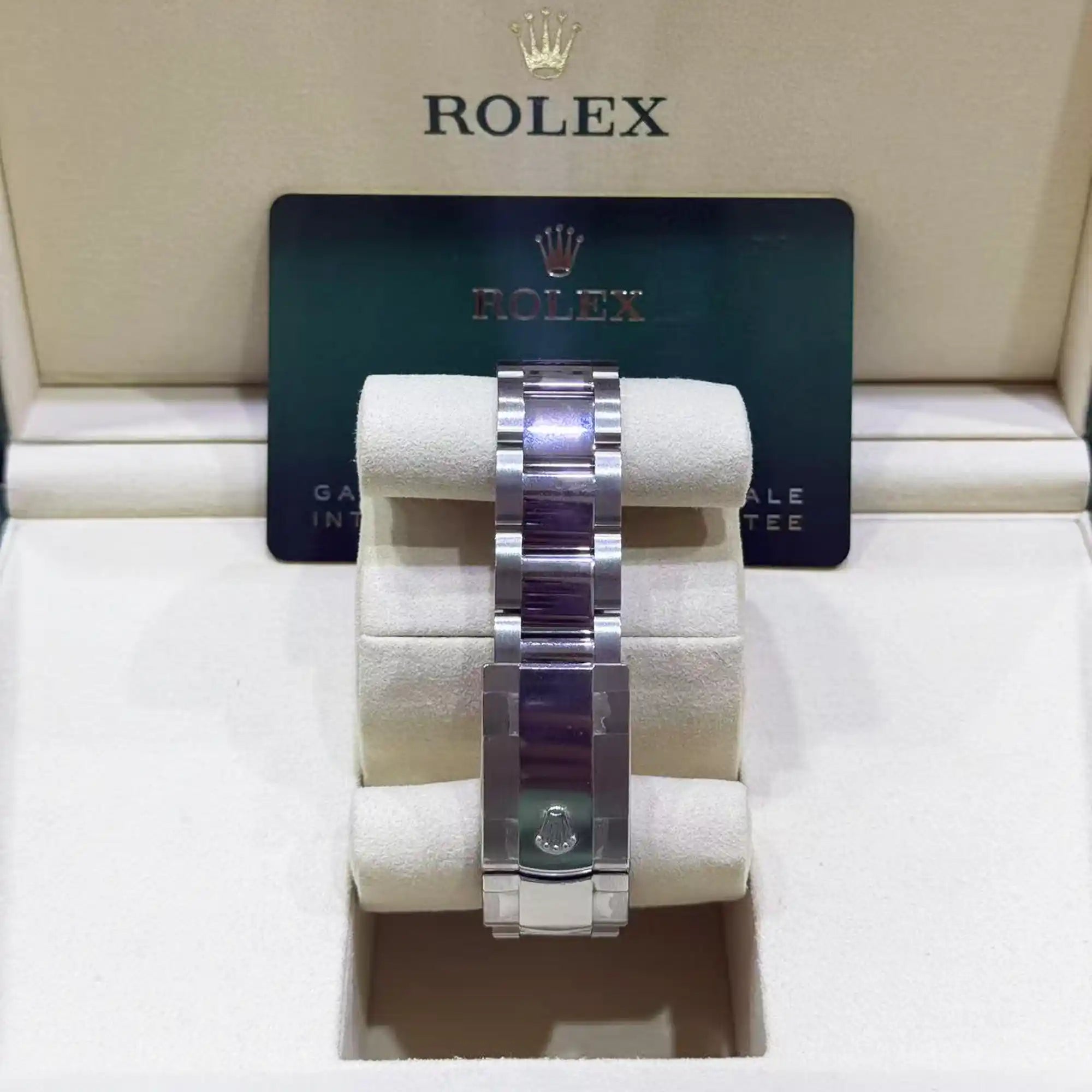 Rolex Datejust 36 Mother of Pearl Dial Diamond Bezel Oyster 126284RBR - Bracelet