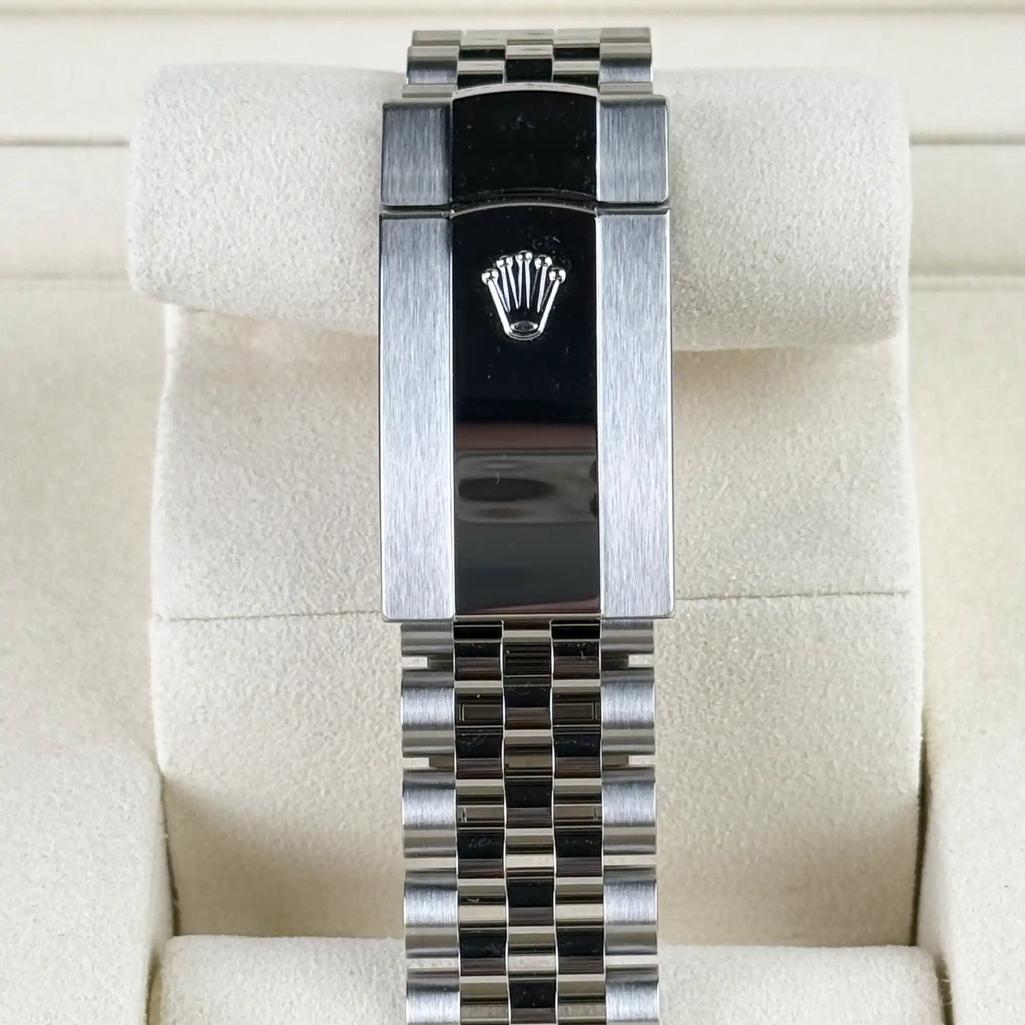 Rolex Datejust 36 Purple Roman Diamond Oystersteel White Gold Jubilee 126234 - Clasp
