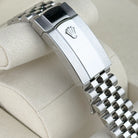 Rolex Datejust 36 Purple Roman Diamond Oystersteel White Gold Jubilee 126234 - Clasp 1